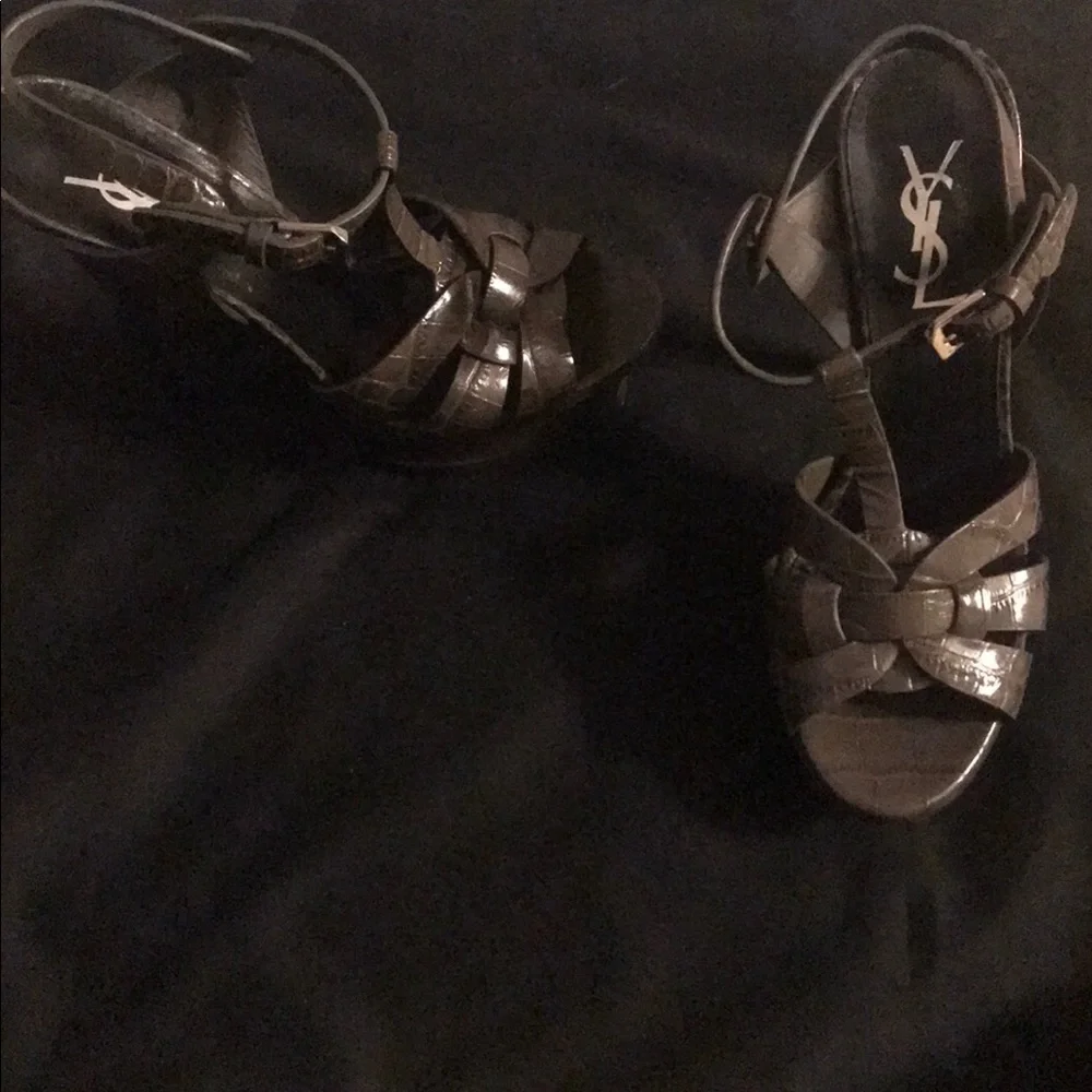 FINAL PRICE YSL Tribute Platform Heels - Picture 4 of 6